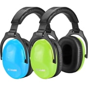 ZOHAN Kids Ear Protection 2 Pack, 25dB NRR Noise Cancelling Headphones for Kids, with Pillowy Pads, for Monster Truck, School, Autism, Sensory, Fireworks, Conce