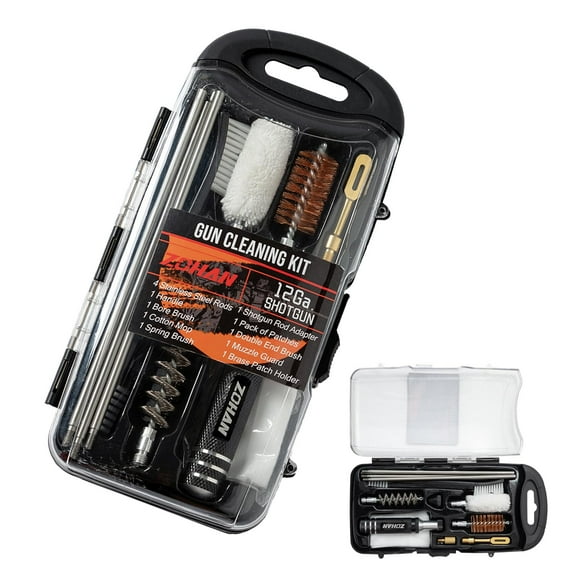 ZOHAN Shotgun Cleaning Kit for 12 Gauge, Shotgun Cleaner Supplies Gun Cleaning Kit with Gun Cleaning Brush