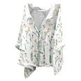 thumbnail image 1 of ZOHIUM Clothes Women's FlOral Butterfly Print Natural Autumn Fragrant Fabric Shirt Blouses Women'S Clothing Petite Tops for Women (Pink,XXL), 1 of 3