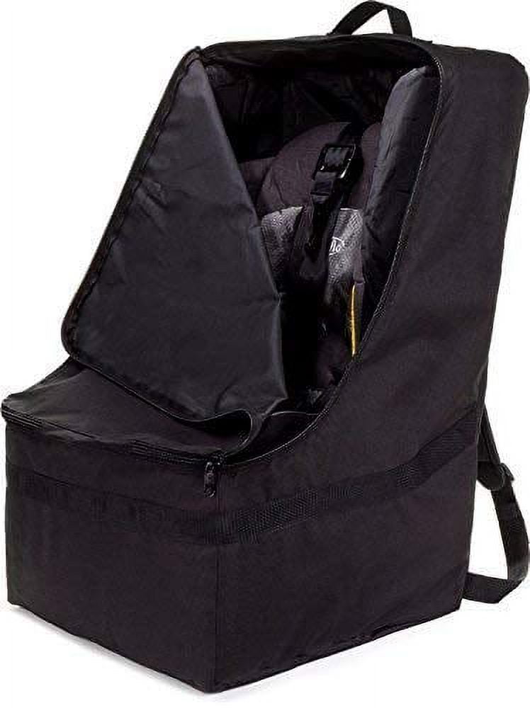 ZOHZO Car Seat Travel Bag — Adjustable, Padded Backpack for Car Seats — Car  Seat Travel Tote — Save Money, Make Traveling Easier — Compatible with Most  Name Brand Car Seats (Black)