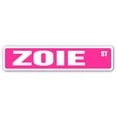 thumbnail image 1 of ZOIE Street Sign Childrens Name Room Sign | Indoor/Outdoor |  36" Wide, 1 of 5