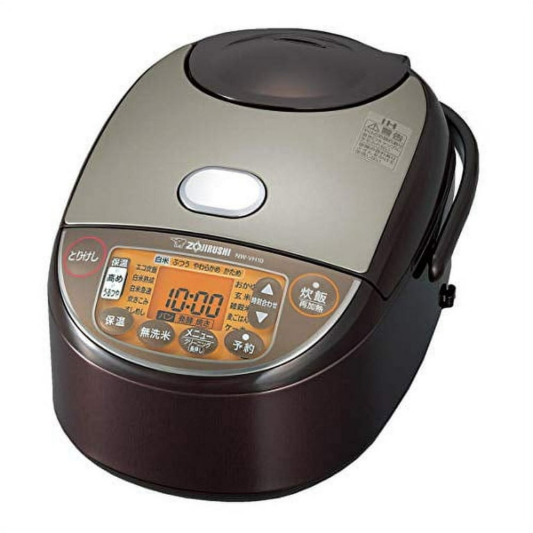 ZOJIRUSHI IH Rice Cooker (825g = 5.5 cup) Brown NW-VH10-TA// Temperature