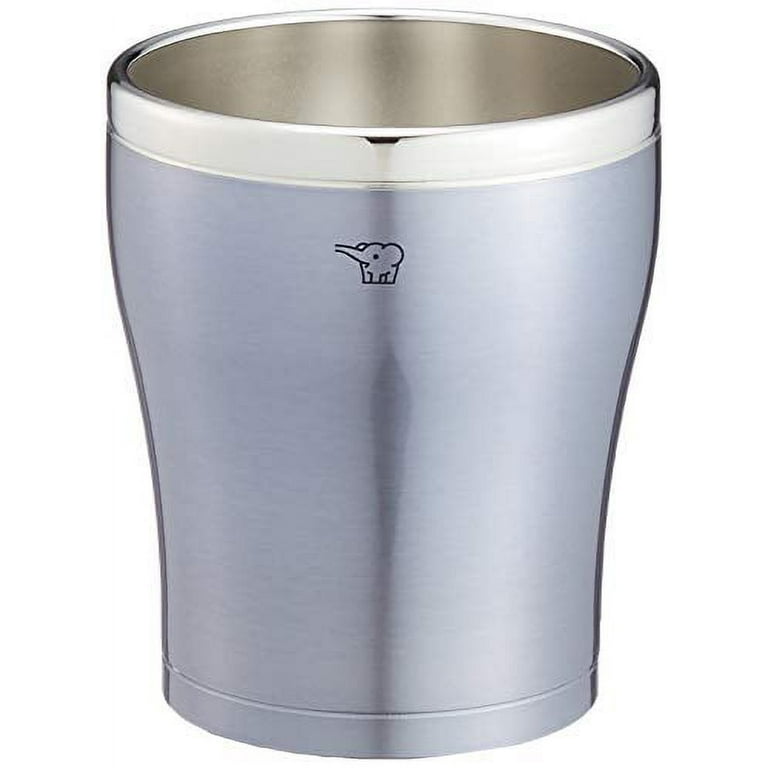 ZOJIRUSHI Modeled Stainless steel tumbler mug true vacuum double insulation  cooling 300ml clear blue SX-DN30-AC// Hot drinks 