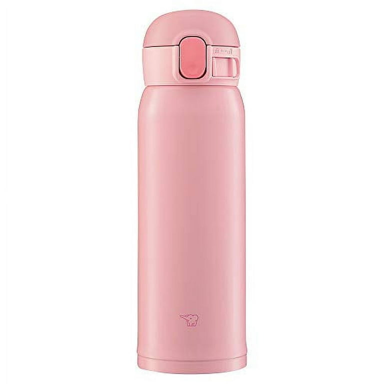 Zojirushi Water Bottle One-Touch Stainless Steel Mug Seamless 0.48L Peach Pink sm-WA48-PA, Size: 6.5