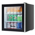 thumbnail image 1 of ZOKOP 1.6Cu.Ft/46L/60CAN Portable Beverage Refrigerator Fridge Freezer Icebox, 1 of 7
