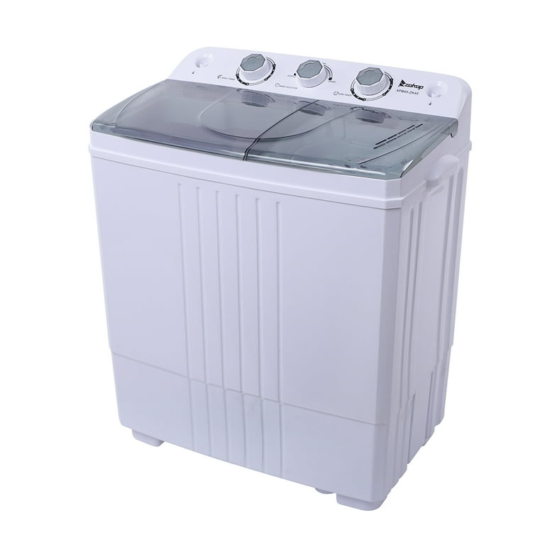 ZOKOP Compact Twin Tub with Built-in Drain Pump XPB45-ZK45 16.5