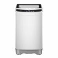 thumbnail image 1 of ZOKOP Full-Automatic Washing Machine Portable Compact Laundry Washer Spin with Drain Pump,10 programs 8 Water Level Selections with LED Display 13.3 Lbs Capacity, Gray, 1 of 7