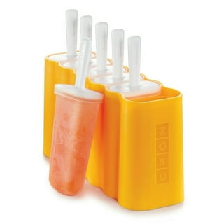 Lékué Ice Push Pop Mold (Set of 6), Stackable, Multicolored