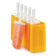 ZOKU Mod Pops, 6 Popsicle Molds in One Tray with Reusable Sticks and Drip Guards, BPA-free