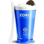 ZOKU Original Slush and Shake Maker, Slushy Cup for Quick Frozen Homemade Single-Serving Slushies, Fruit Smoothies, and Milkshakes in Minutes, BPA-free, Blue