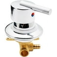 ZOLGINAH Shower Mixer Tap Hot and Cold Water Mixing Valve G1/2" Shower