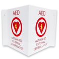 thumbnail image 1 of ZOLL 9310-0738 Sign 3-Dimensional Standard AED Wall Sign for United States, 1 of 1