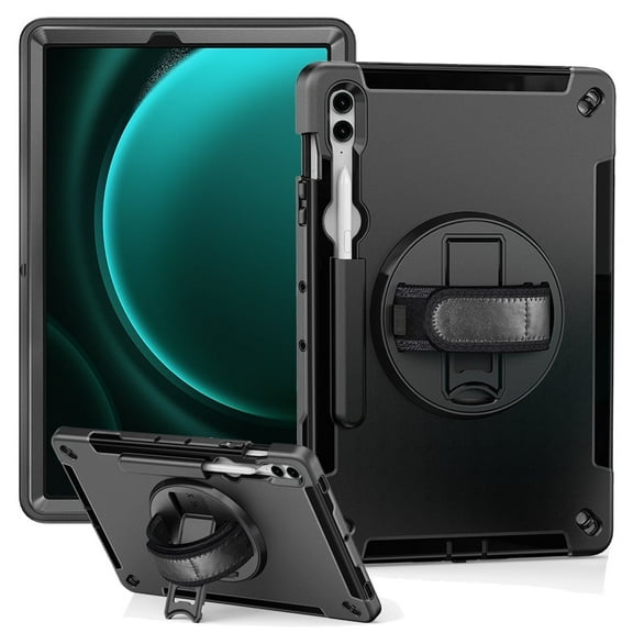 ZOLOHONI Case for Samsung Galaxy Tab S10 Plus & S9 FE Plus & S9 Plus 12.4 Inch Case, Heavy Duty Rugged Shockproof Protection Samsung Tablet S10+/S9+/S9 FE+ Case&Cover