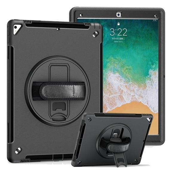 ZOLOHONI iPad Pro 12.9 1st 2nd Generation 2015 2017 Case Cover Military Grade Heavy Duty Rugged Shockproof Protective iPad Pro 12.9 inch Case