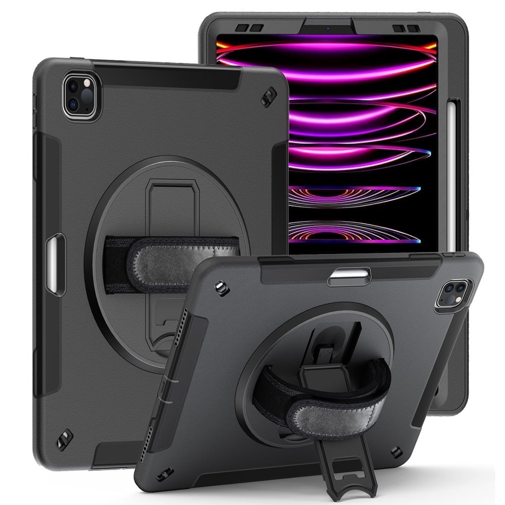ZOLOHONI Case for Apple iPad Pro 12.9 inch 6th 5th 4th 3rd Gen & iPad Air 13 inch (M3/M2) Heavy Duty Rugged Shockproof Cover