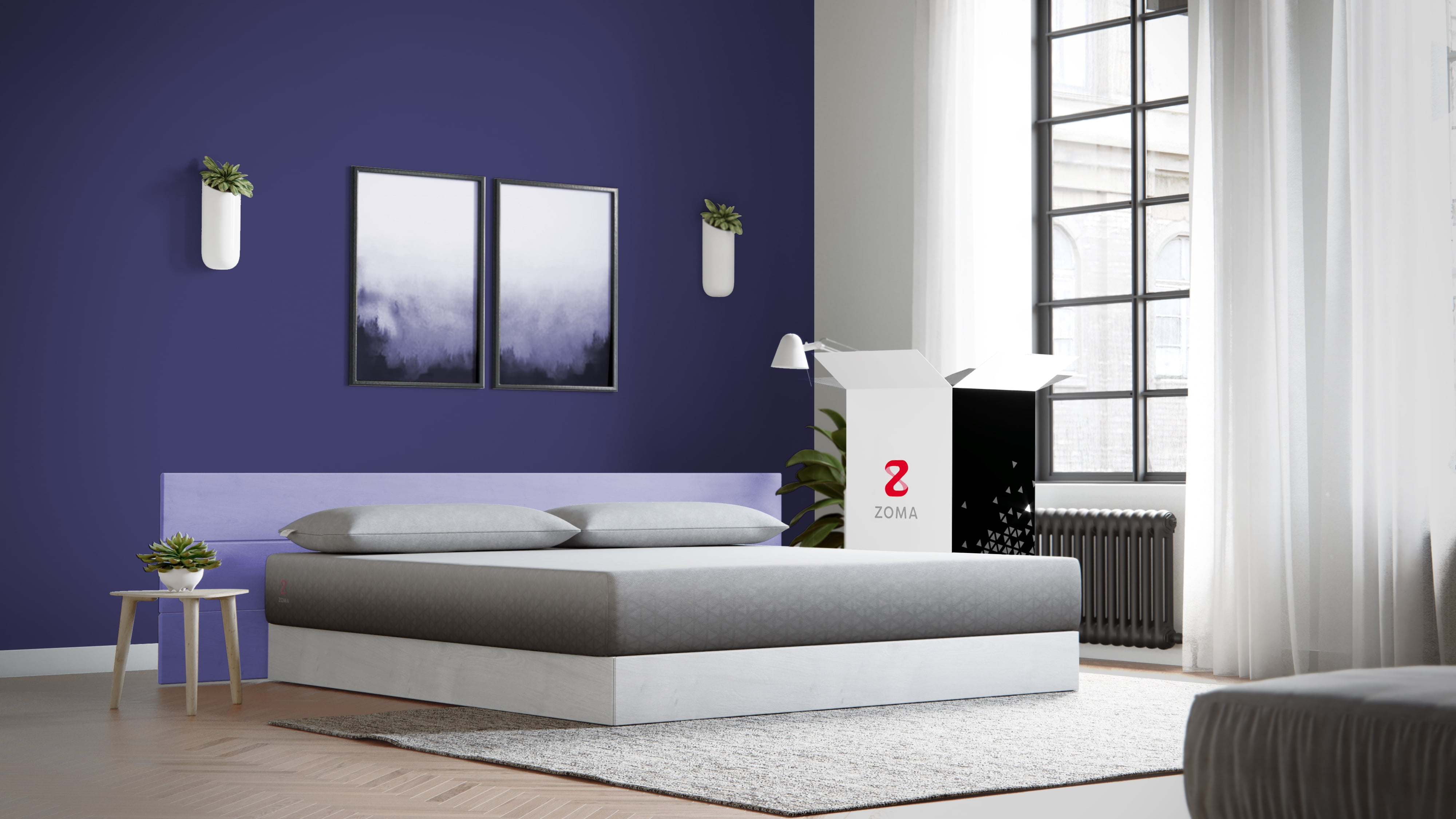 ZOMA 10 Inch Memory Foam Mattress, Twin Size