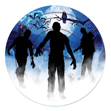 ZOMBIE PARTY DECOR-9" PLATES