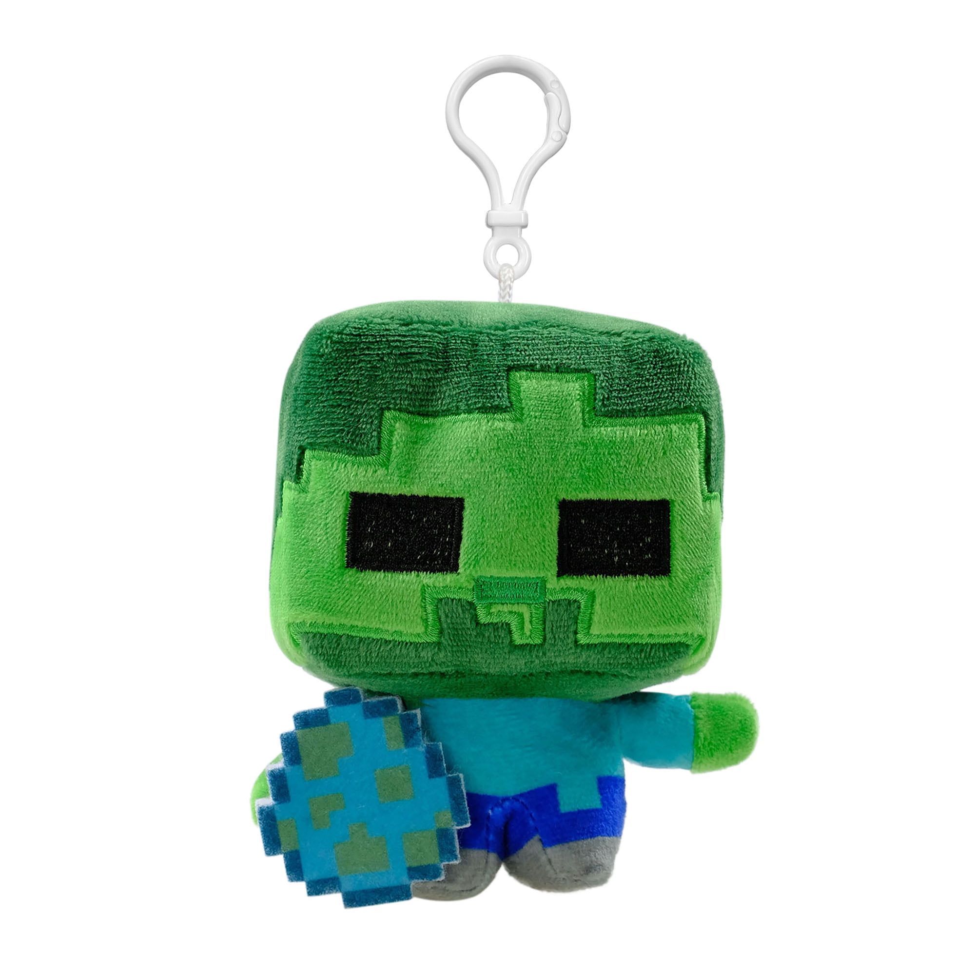 Minecraft Zombie Easter Plush Clip by Ruz - Walmart.com