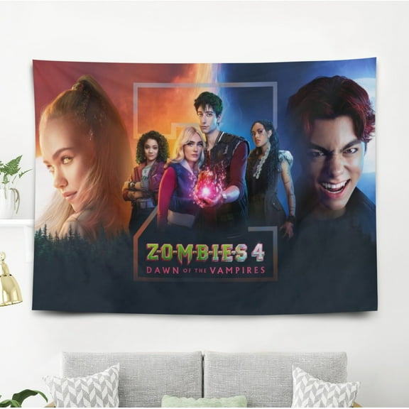 ZOMBIES 4 Tapestry Wall Hanging for Bedroom Wall Decor Home Decor