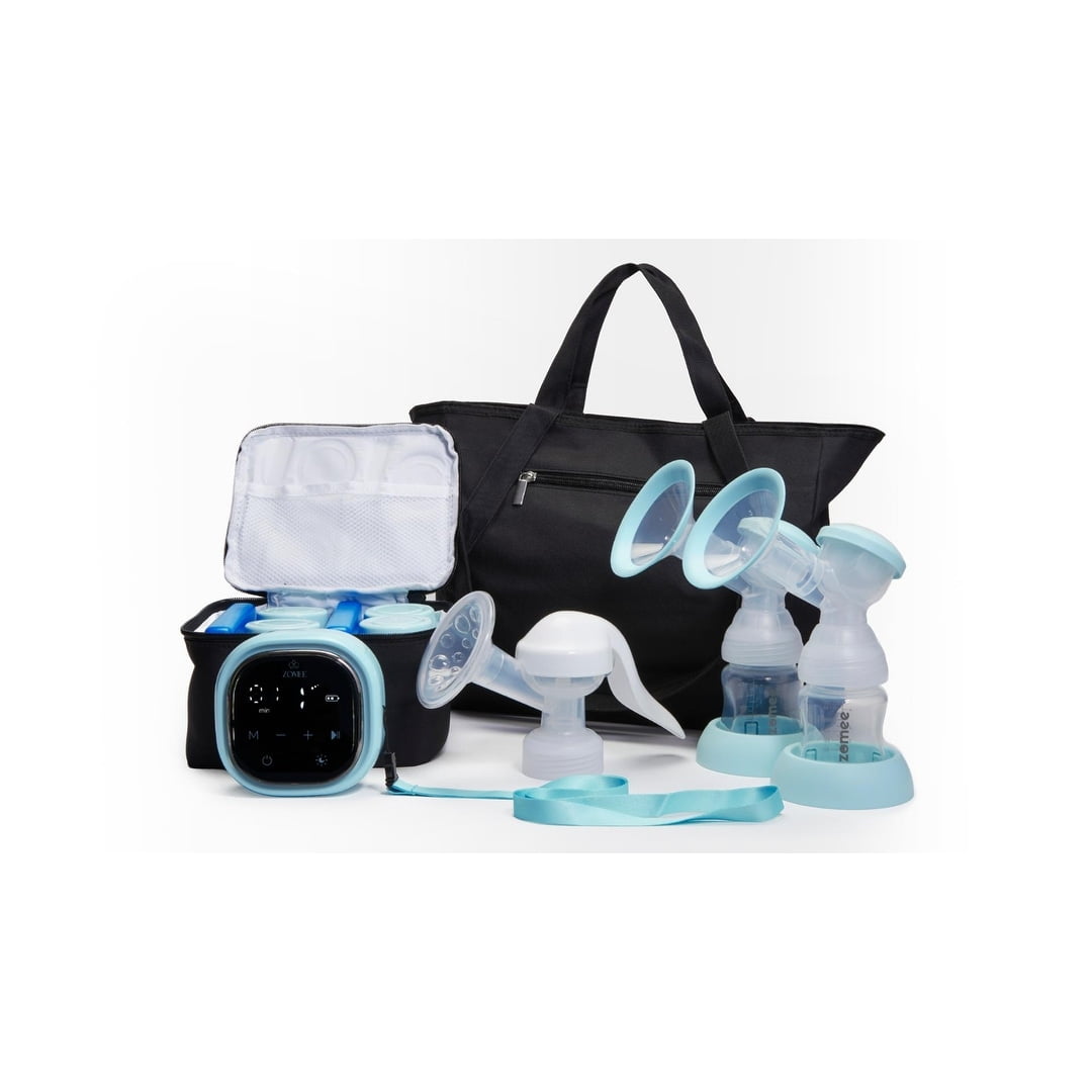 ZOMEE Z2 with Manual Pump Adapter + Tote & Cooler Bag - Blue
