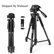 ZOMEI Camera Tripod, 360  Multi-Angle Shooting Compatible with DSLR Cameras, Camcorders, Smartphones, Includes Carrying Bag