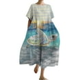 ZONGYISM Orders Placed by Me White Boho Dress Black Midi Dress for