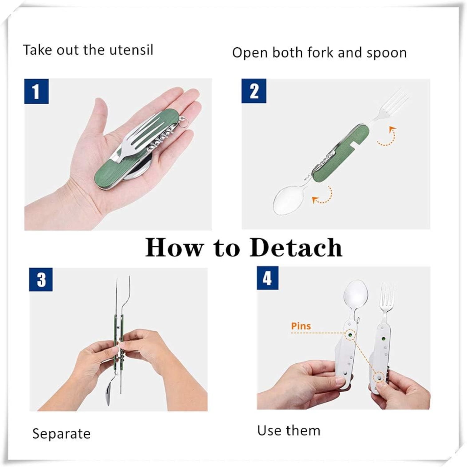 ZONXNJY Convenient Portable and Versatile Cluck 6in1 MultiFunction