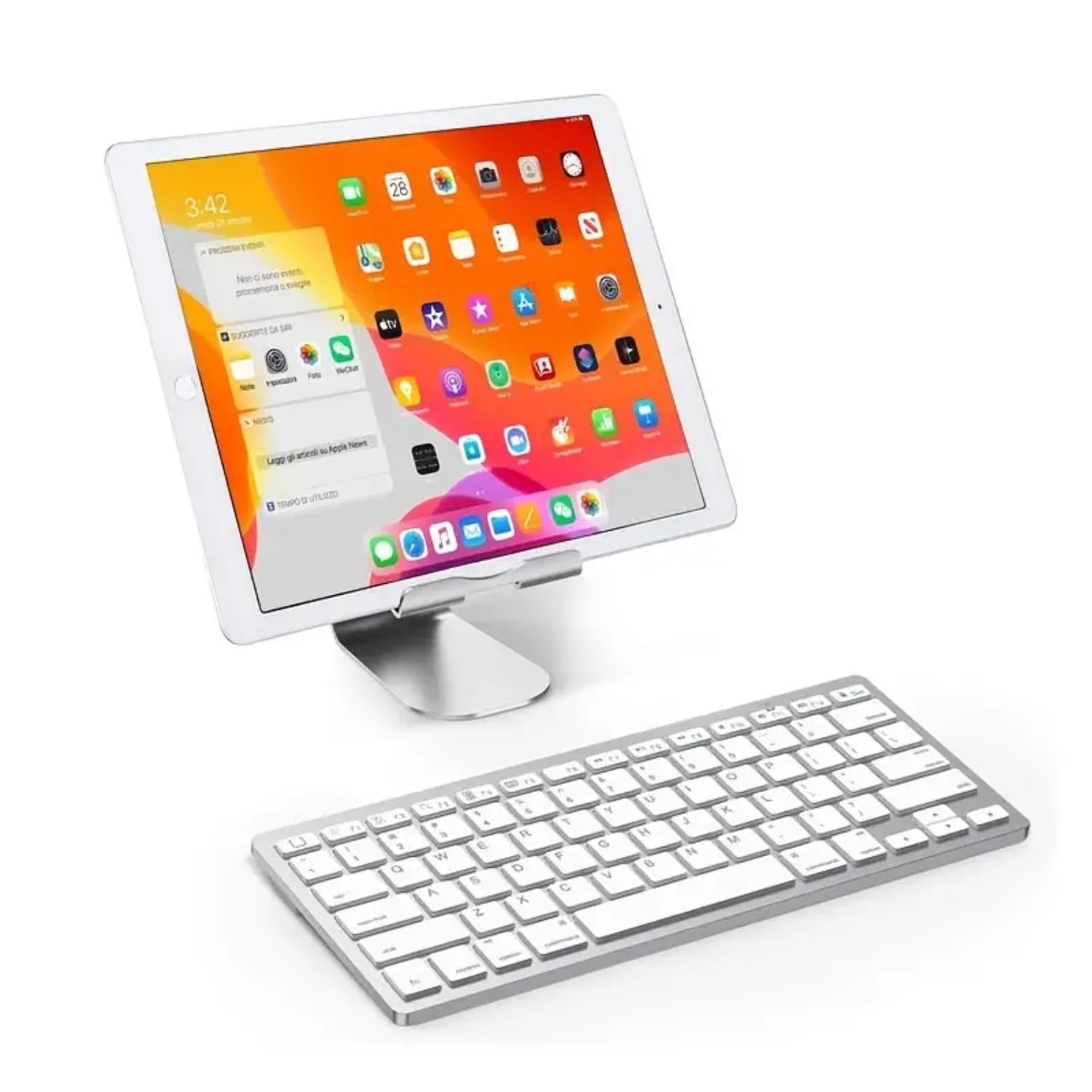 Zonxnjy efficient and ultra slim portable mini wireless keyboard for