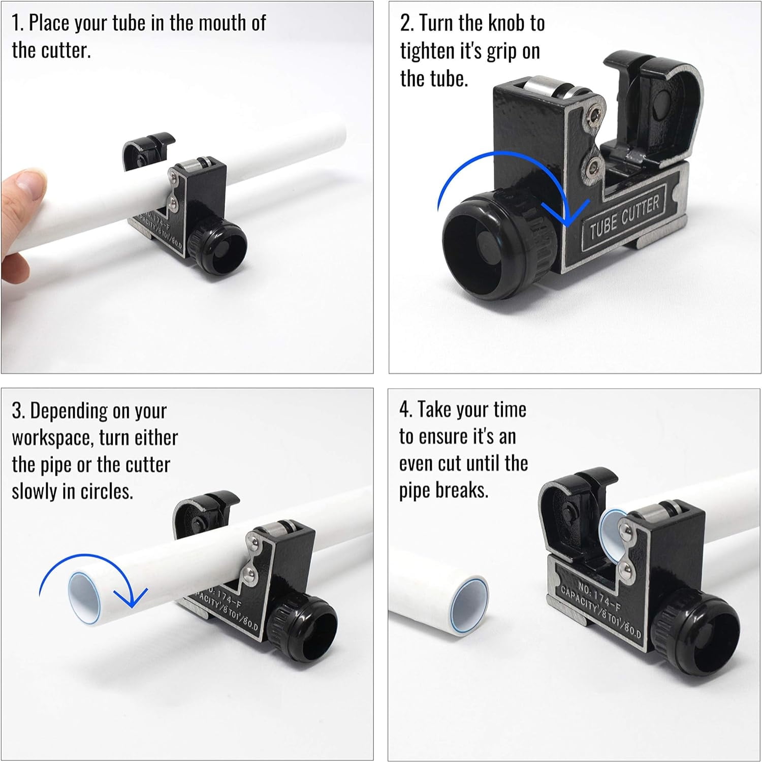 ZONXNJY Essential Compact and Versatile Copper Pipe Cutter Set for
