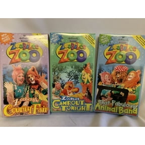 ZOOBILEE ZOO 3 PACK VHS TAPES