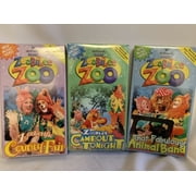 ZOOBILEE ZOO 3 PACK VHS TAPES