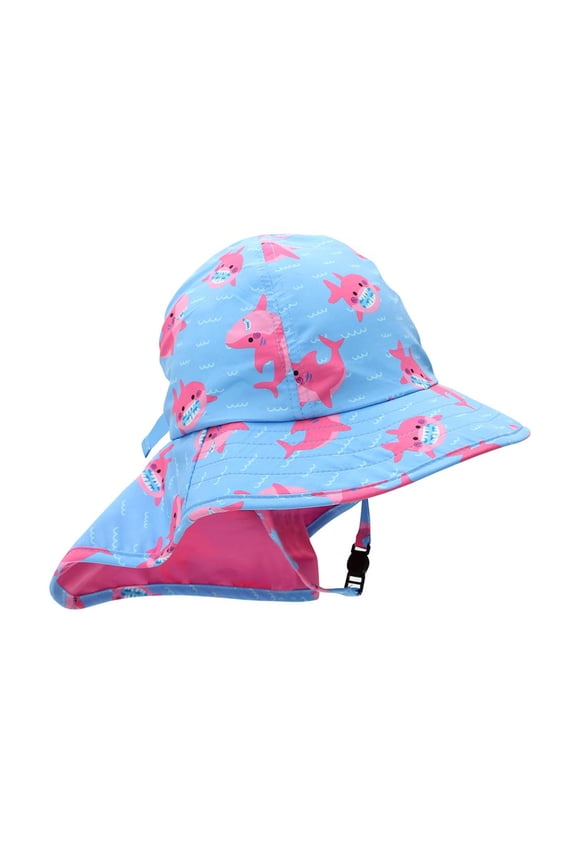 Baby-Toddler Cape Sun Hat - Sophie the Shark