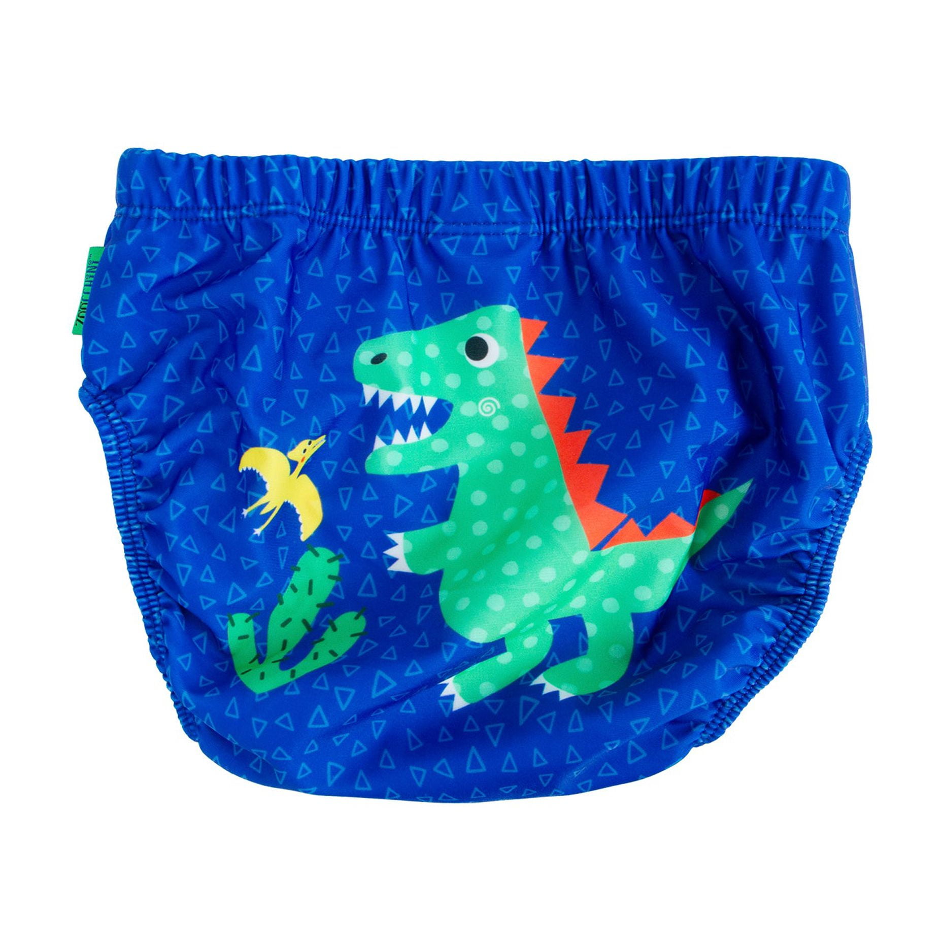 ZOOCCHINI Baby/Toddler Reuseable Swim Diaper Set (2 Pcs) - Devin the Dinosaur