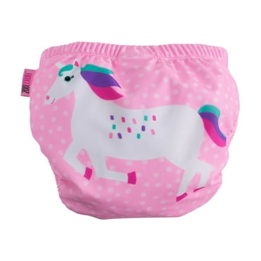 ZOOCCHINI Baby/Toddler Reuseable Swim Diaper Set (2 Pcs) - Una the Unicorn