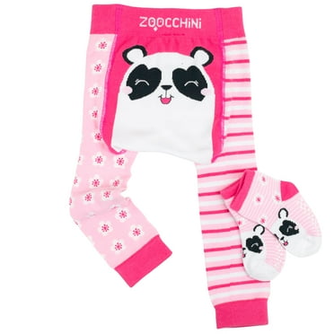 ZOOCCHINI Comfort Crawler Legging & Sock Set - Pippa the Panda