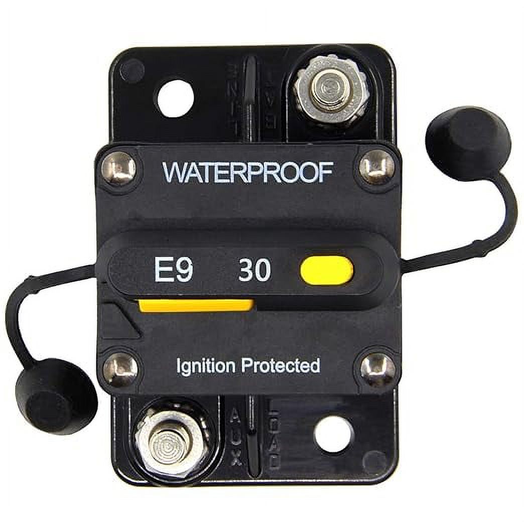 ZOOKOTO 30 Amp Circuit Breaker, Marine Trolling Motors Boat ATV Manual