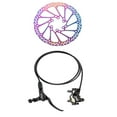 thumbnail image 1 of ZOOM 4 Piston Mountain Bicycle Hydraulic Disc Brake Front Rear with MTB Bike Rotor, 1 of 7