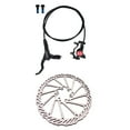 thumbnail image 1 of ZOOM HB815 Bike Hydraulic Brakes with MTB Centerline G3 6 Bolt 160mm Bicycle Disc Brake Rotor, 1 of 8