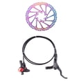 thumbnail image 1 of ZOOM MTB Mountain Bike Hydraulic Disc Brakes Set Front Rear Brake with Bicycle Disc Brake Rotor, 1 of 7