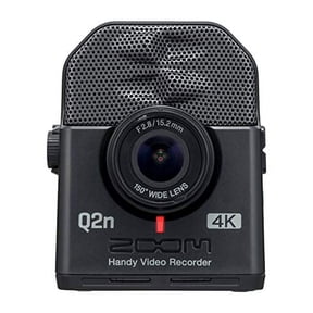 ZOOM Mini Q2N-4K Handy Recorder & 4K Camera for Live Streaming Music Videos