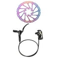 thumbnail image 1 of ZOOM Mountain Bicycle 4 Piston Hydraulic Disc Brakes Front Rear with Bike Disc Brake Rotor, 1 of 8