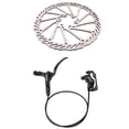 thumbnail image 1 of ZOOM Mountain Bicycle 4 Piston Hydraulic Disc Brakes Front Rear with Bike Disc Brake Rotor, 1 of 8