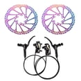 thumbnail image 1 of ZOOM Mountain Bicycle 4 Piston Hydraulic Disc Brakes Front Rear with Bike Disc Brake Rotor, 1 of 8