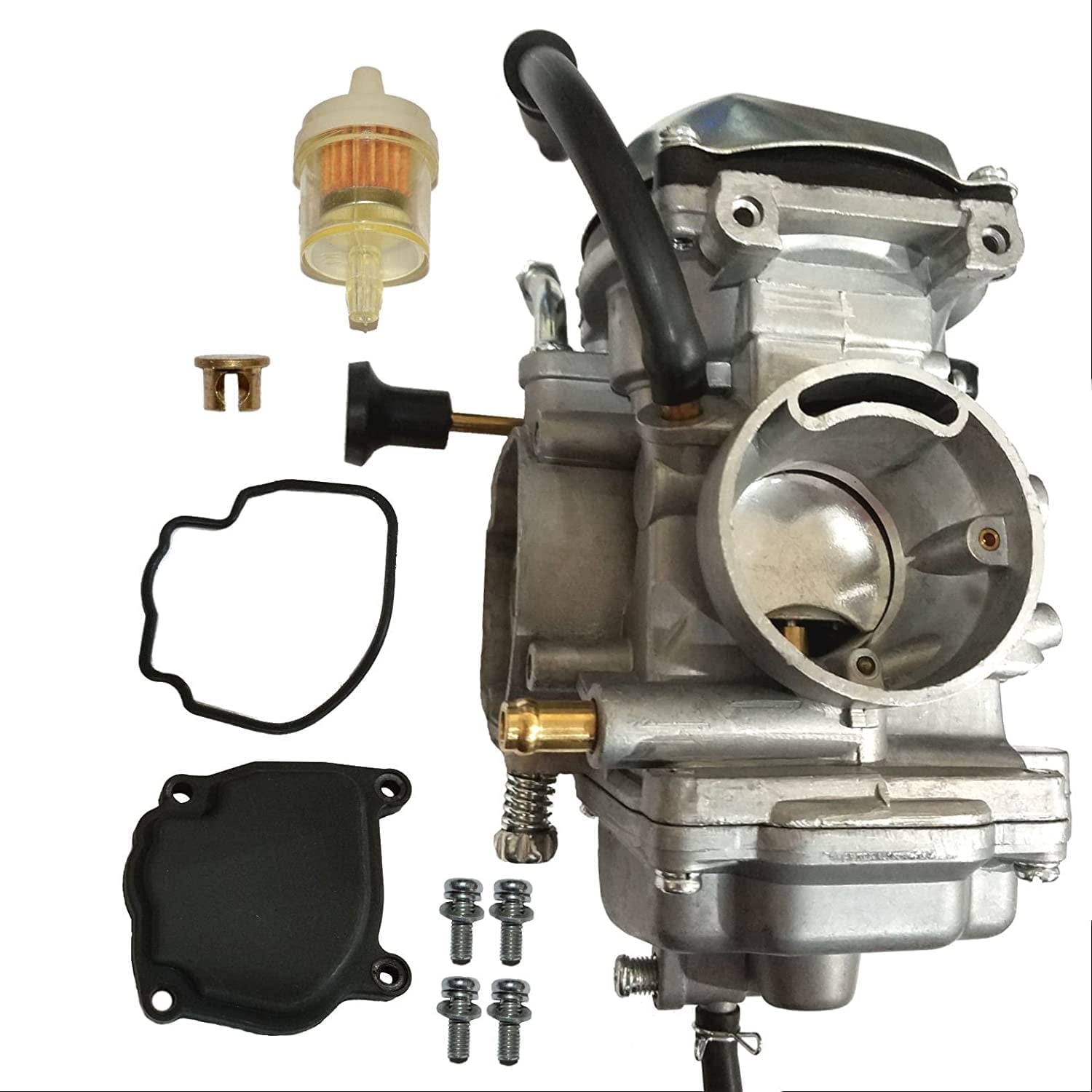 Carburetors For Ford F-350 Caltric Carburetor Compatible With Yamaha Wolverine 350 Carburetors For Ford E-350 Econoline - Foto 10