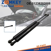 ZOOMKEY 2pcs Front Hood Lift Supports Struts Fit for BMW 3 Series E46 323Ci 323i 325i 328i