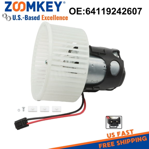 ZOOMKEY For BMW F01 F06 F02 F10 F12 G32 5/6/7 Series Alpina B7 HVAC Blower Heater Motor B7 BM10015C700294 64119242607 75027 PM4763