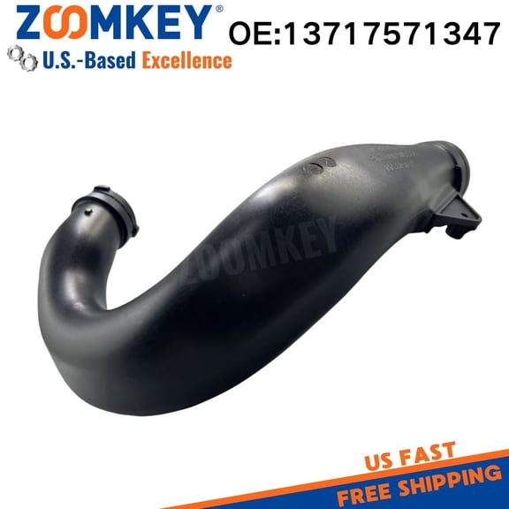ZOOMKEY Intake Hose-Air Filter Housing to Turbocharger FRONT Fit For BMW 740i 740Li X6 08-12