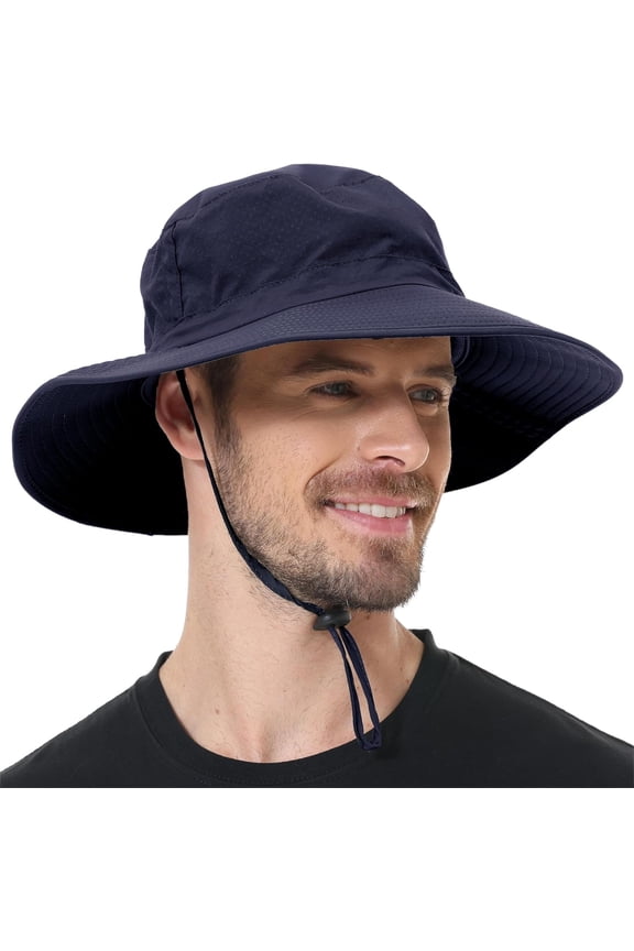 Boonie Hat UPF 50+ Cooling Sun Hat for Men and Women,Wide Brim Bucket Hats with UV Protection for Safari Hiking Beach
