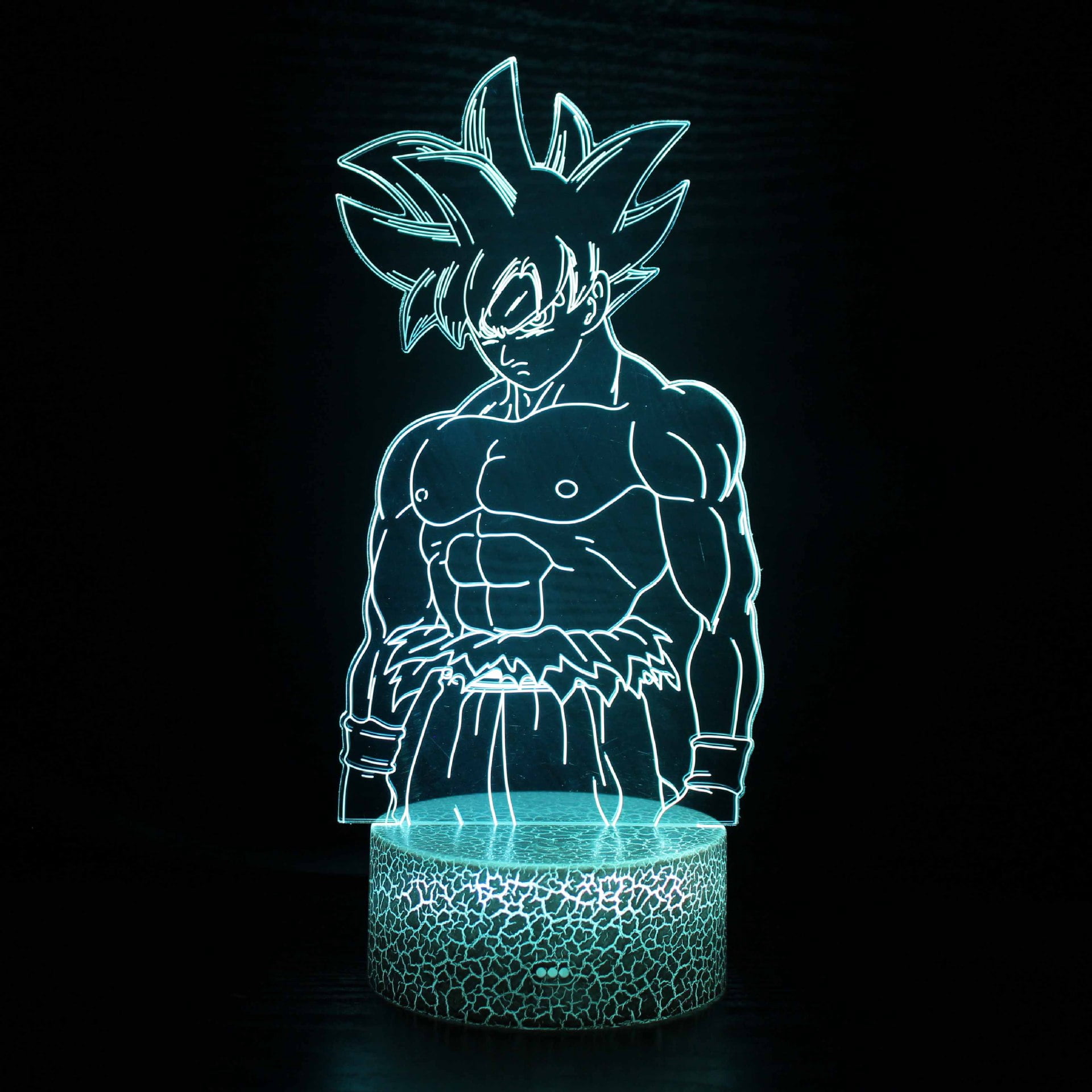 Led Anime Design ZOOUSQII Cartoon Anime Pattern 3D Night Light Illusion LED Desk Lamp ...