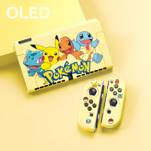 ZOOUSQII Cartoon Protective Cover for Nintendo Switch OLED - Colorful Soft Shell Case for Controllers, Durable and Stylish Accessory SDZ311-249